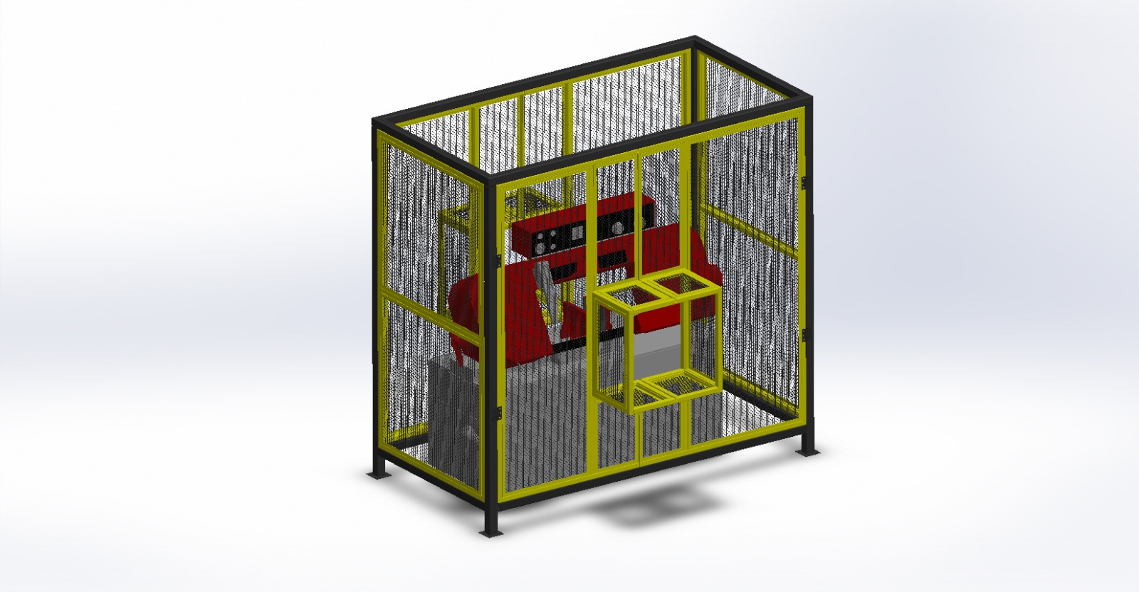 Serra fita Projeto conceitual 3D